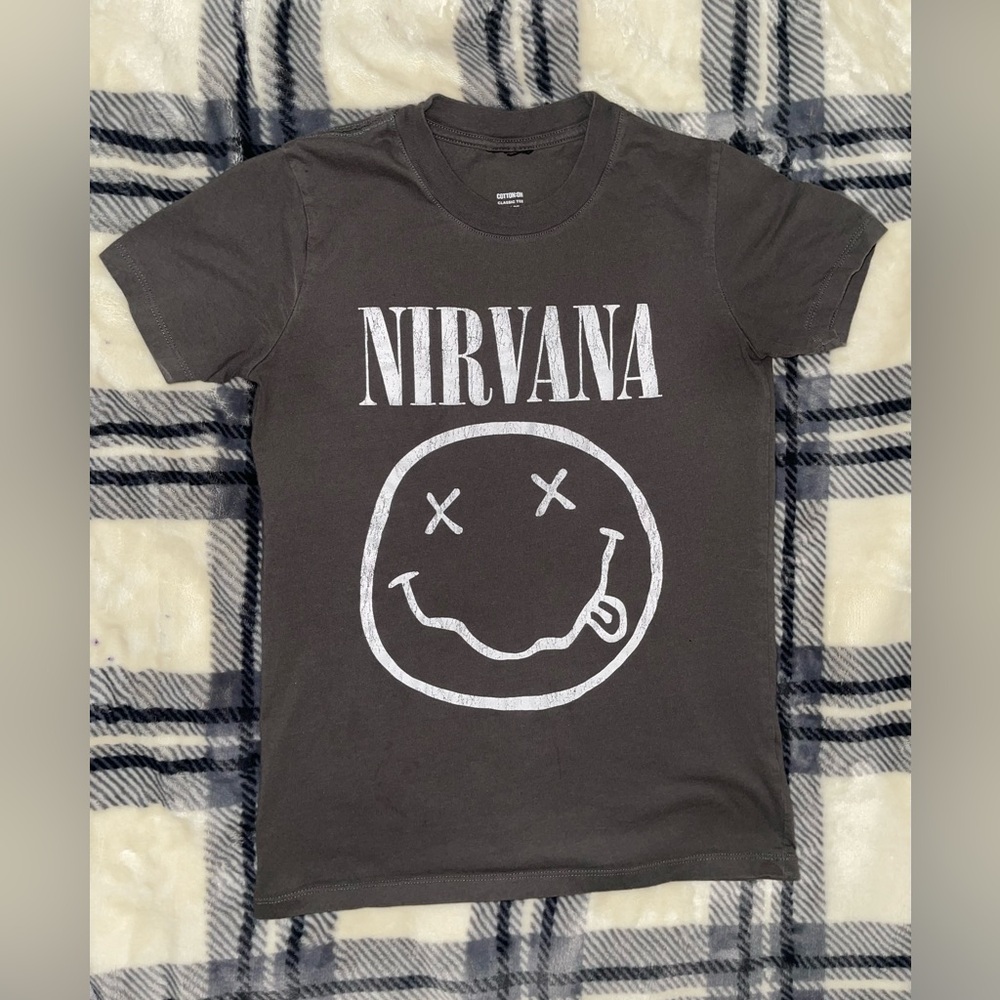 Nirvana Women grey T-Shirt